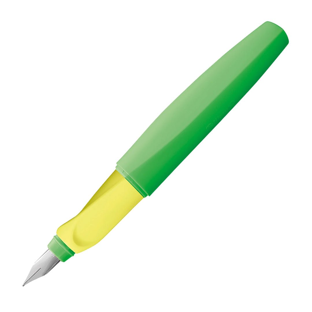 Pelikan Twist P457 Fountain Pen - Neon Green - SCOOBOO - PE_TWS_P457_NEOGRN_FPM_807258 - Fountain Pen