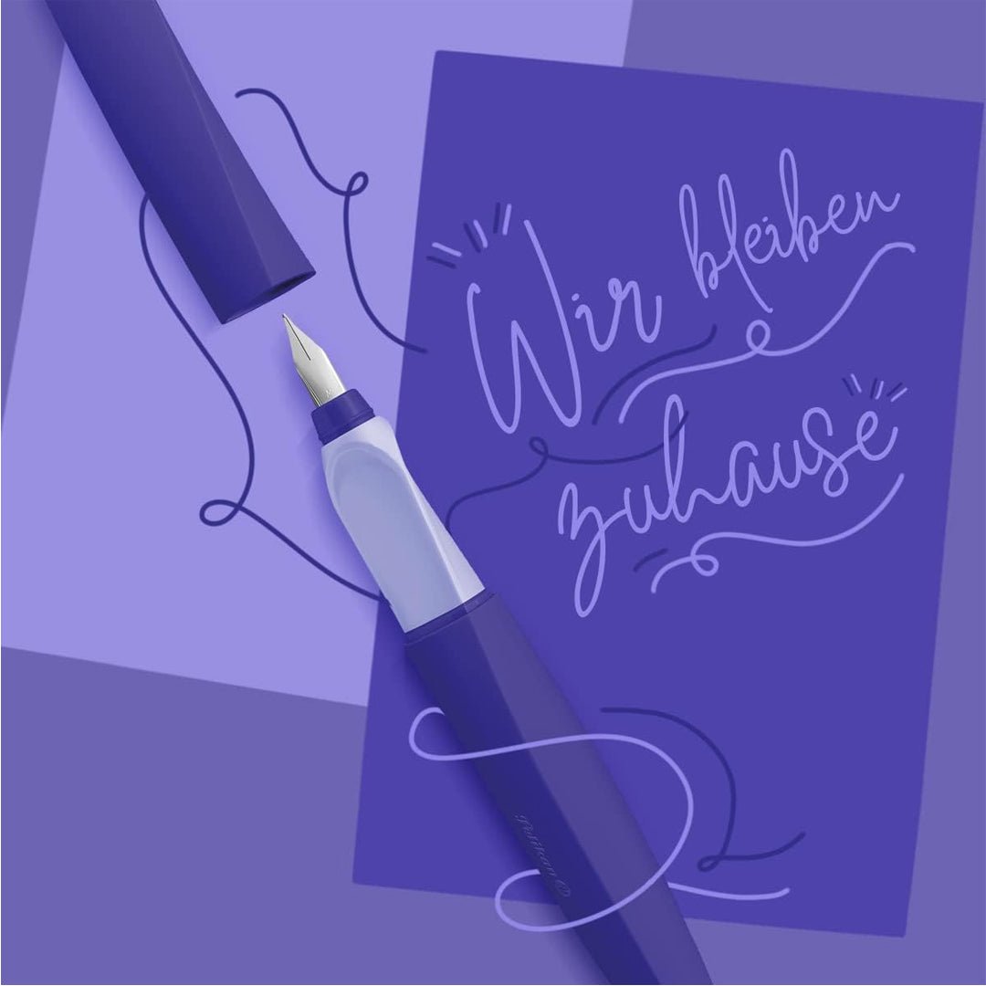 Pelikan Twist P457 Fountain Pen - Ultra Violet - SCOOBOO - PE_TWS_P457_ULTVLT_FPM_811354 - Fountain Pen