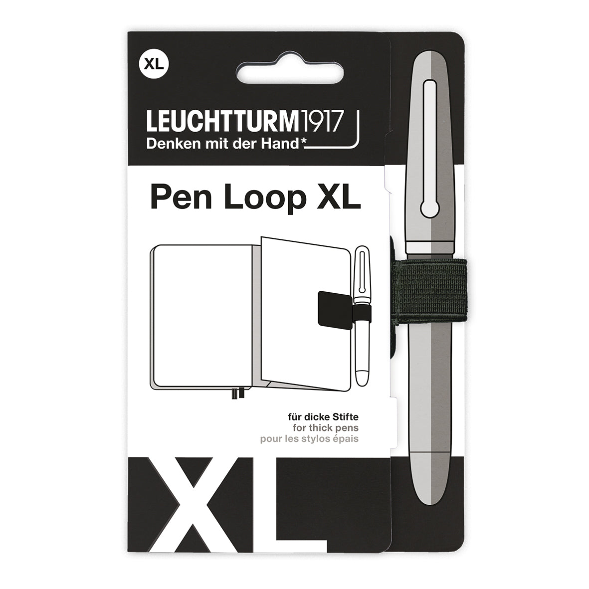 Leuchtturm1917 Pen Loop XL- Black