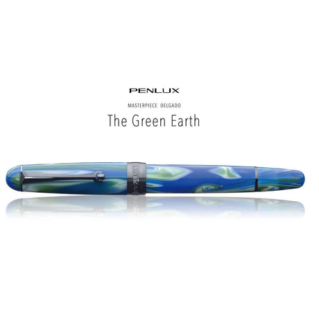 Penlux The Green Earth Delgado Fountain Pen - SCOOBOO - 11 - 146 - 242 - Fountain Pen