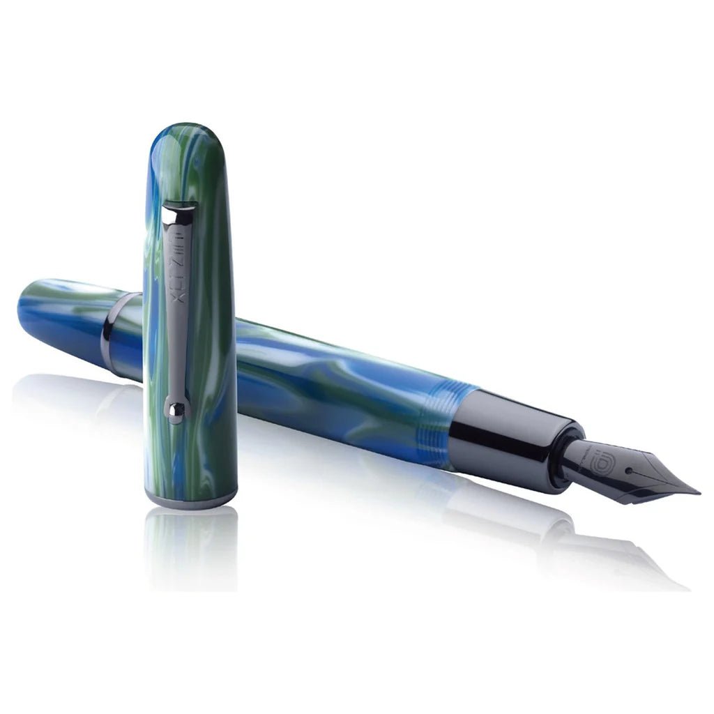 Penlux The Green Earth Limited Edition Elite Fountain Pen - SCOOBOO - 09 - 152 - 242 - Fountain pen