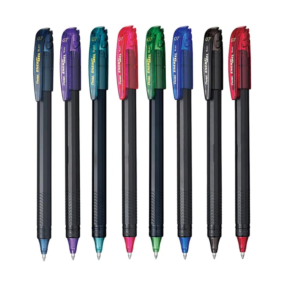 Pentel Energel 0.7mm Roller Gel Pen - SCOOBOO - BL417 - 8PC - Gel Pens