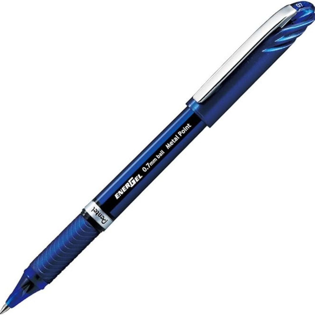 Pentel Energel Euro Ballpoint Pen, Needle Tip - SCOOBOO - BL27 - A - Ball Pen