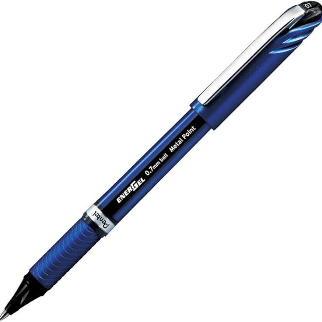 Pentel Energel Euro Ballpoint Pen, Needle Tip - SCOOBOO - BL27 - C - Ball Pen