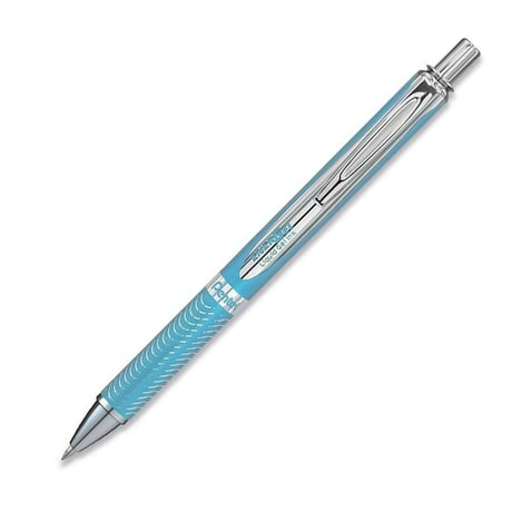 Pentel Energel Metal gel Roller Pen 0.7mm - SCOOBOO - BL407 - Aqua - Gel Pens