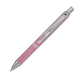 Pentel Energel Metal gel Roller Pen 0.7mm - SCOOBOO - BL407 - Pink - Gel Pens