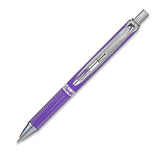 Pentel Energel Metal gel Roller Pen 0.7mm - SCOOBOO - BL407 - Violet - Gel Pens