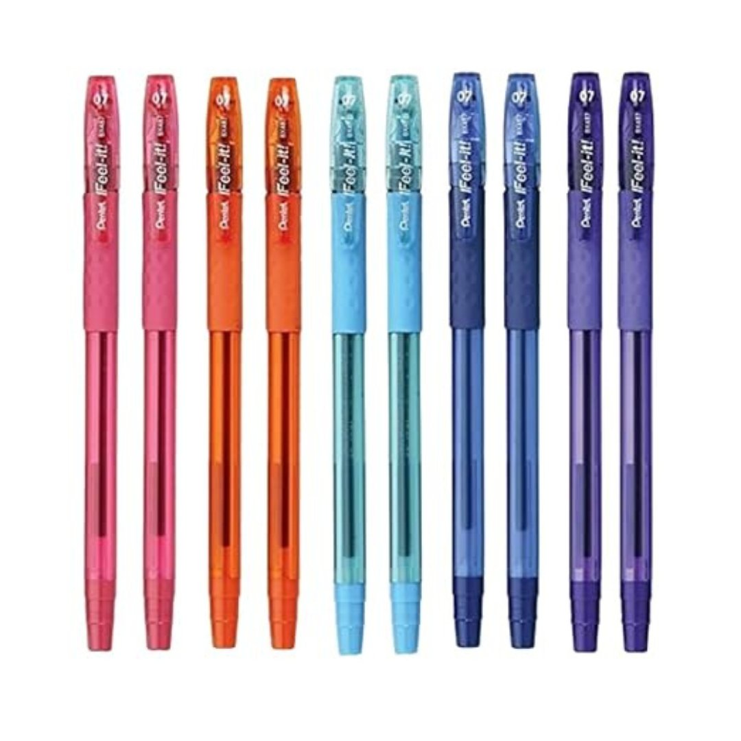 Pentel IFeel-It 0.7 mm Ballpoint Pen - SCOOBOO - BX487-C (BLUE) - Ball Pen