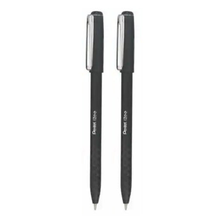 Pentel iZee BX457 0.7mm Ball Pen(Pack of 2) - SCOOBOO - BX457-Black - Ball Pen