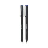 Pentel iZee BX457 0.7mm Ball Pen(Pack of 2) - SCOOBOO - BX457 - Blue - Ball Pen