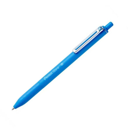 Pentel iZee Click Honeycomb Grip Ball Point Pen-Blue Ink - SCOOBOO - BX470-S.Blue - Ball Pen