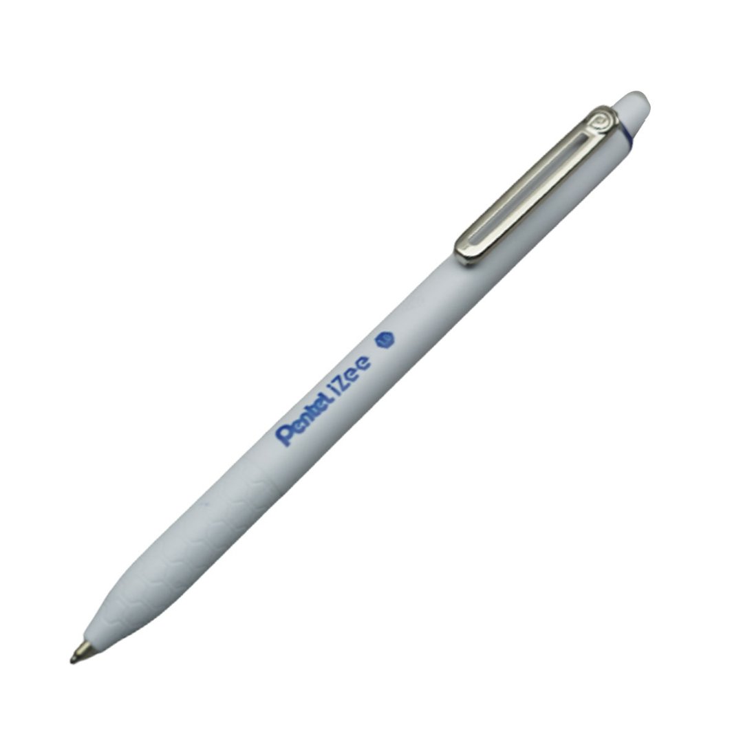 Casa Do Papel Caneta Esferográfica 1.0mm Retrátil Pentel Izee BX470 Azul Claro