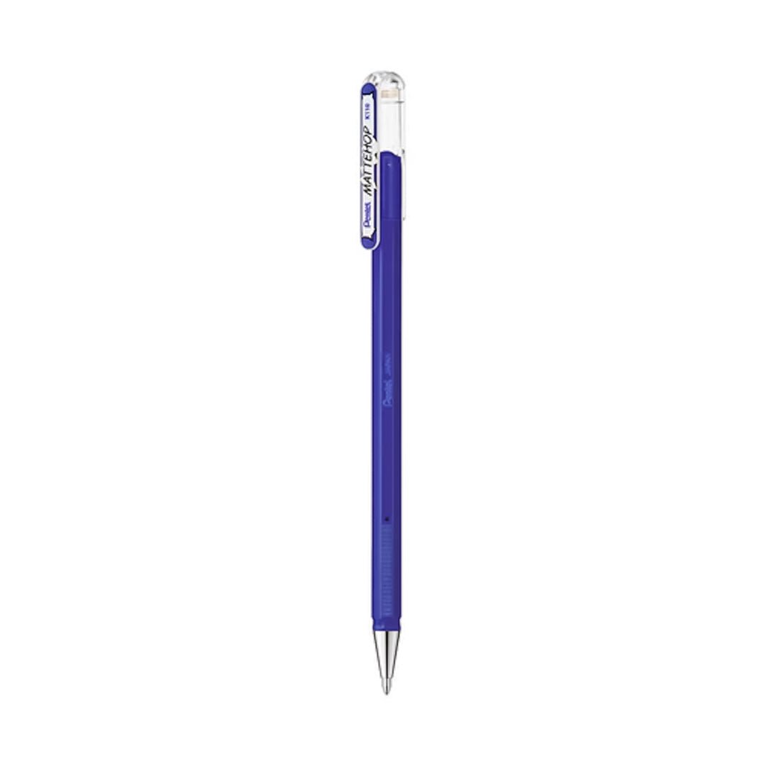 Pentel Matte Hop 1.0mm Gel Ink Ballpoint Pen - SCOOBOO - K110 - VC - Ball Pen