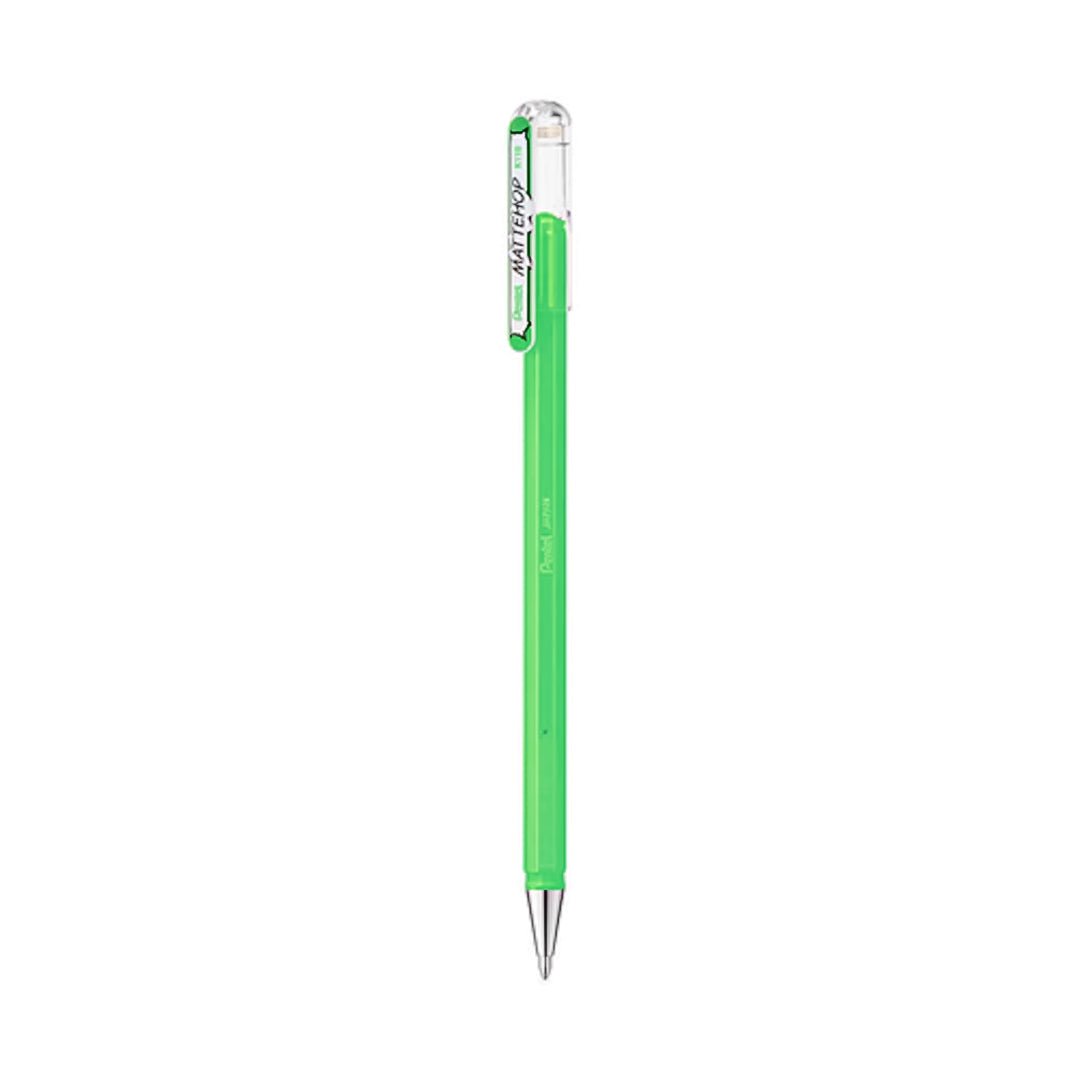 Pentel Matte Hop 1.0mm Gel Ink Ballpoint Pen - SCOOBOO - K110 - VD - Ball Pen