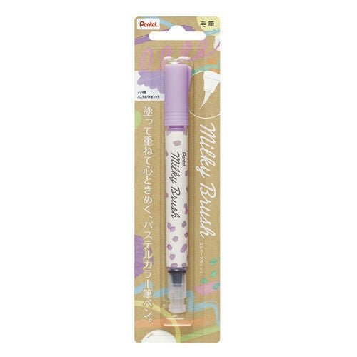 Pentel Milky Brush Pen Pastel - SCOOBOO - XGFH - PV - Highlighter