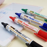 Pentel Permanent Marker 9pc Jar (9CLR - 1/ABCDFPVGE) - SCOOBOO - N450 - Permanent Markers