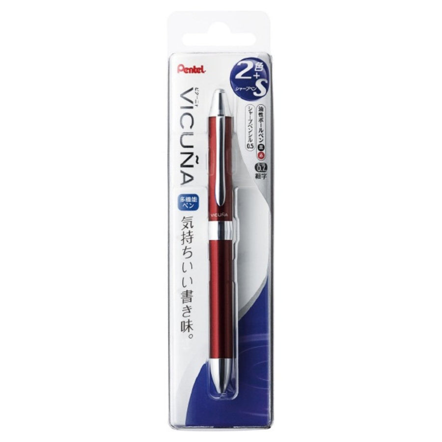 Pentel Vicuna Ex1 Series 2+S Multifunctional Pen - SCOOBOO - XBXW1375B - Ball Pen
