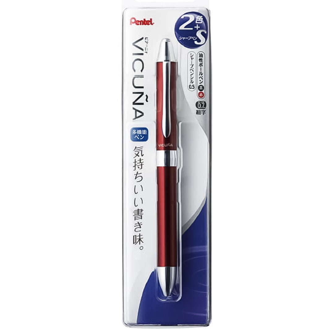 Pentel Vicuna Ex1 Series 2+S Multifunctional Pen - SCOOBOO - XBXW1375B - Ball Pen