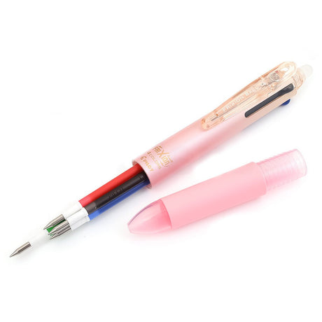 Pilot 0.38mm Four - color Frixion Ballpoint Pen - SCOOBOO - LKFB - 80UF - GRP - Ball Pen