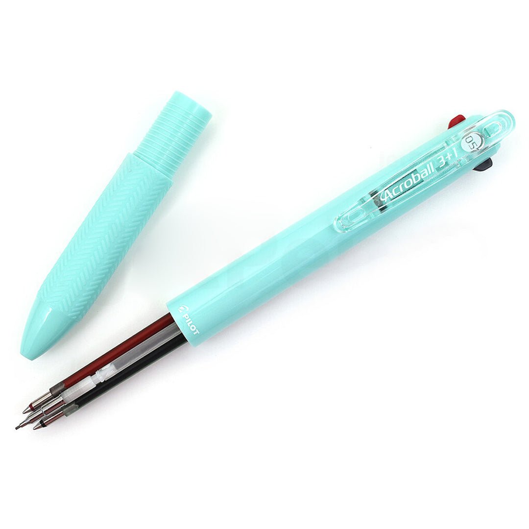 Pilot Acroball 0.5MM 3+1 ballpoint Pen - SCOOBOO - BKHAB - 50EF - MG - Ball Pen