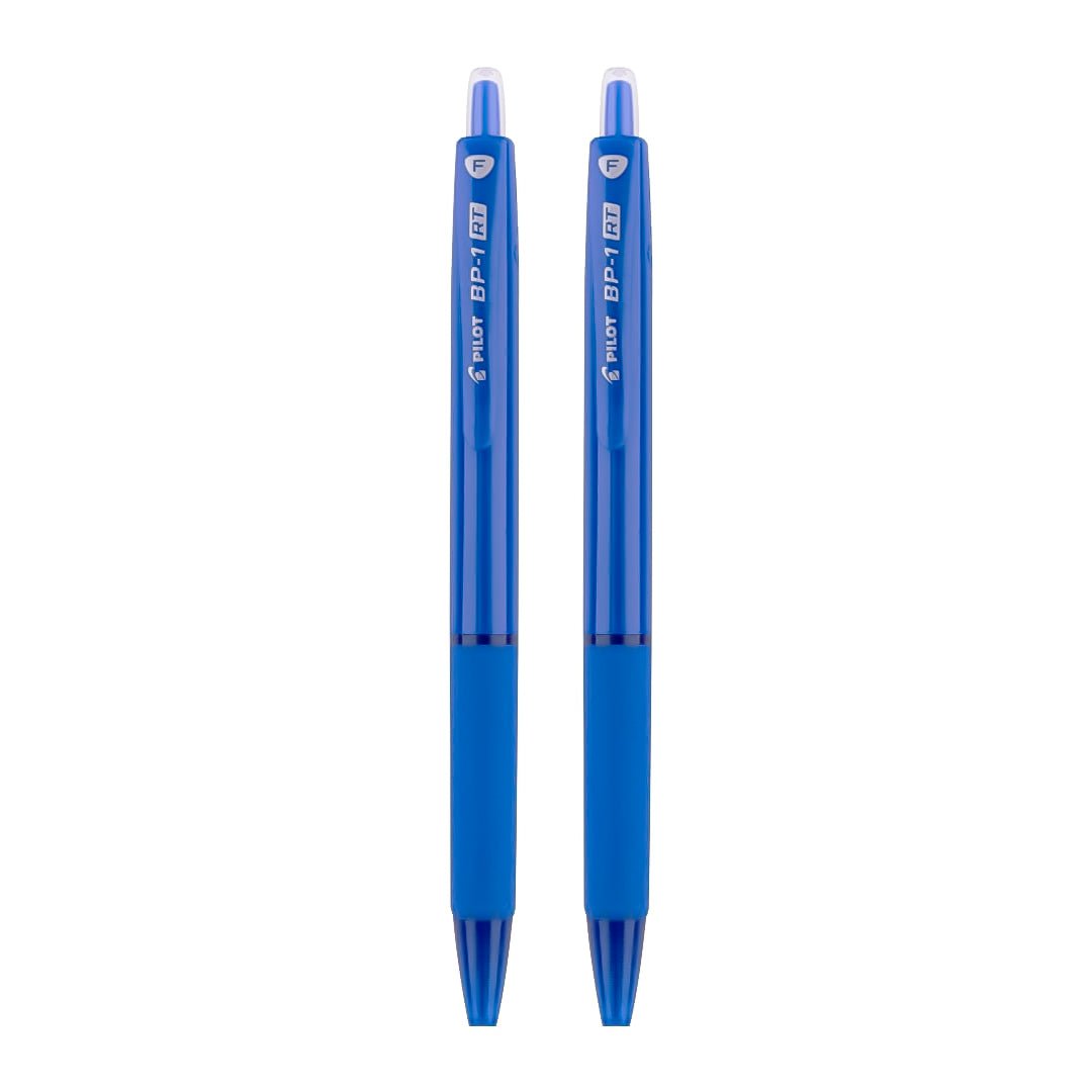 Pilot BP-1 RT Fine 0.7mm Ball Point Pen Pack Of 2 - SCOOBOO - BP-1RT-F-L - Ball Pen