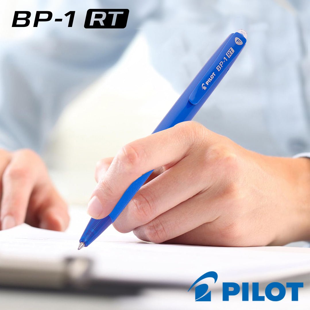 Pilot BP-1 RT Fine 0.7mm Ball Point Pen Pack Of 20 - SCOOBOO - Pilot