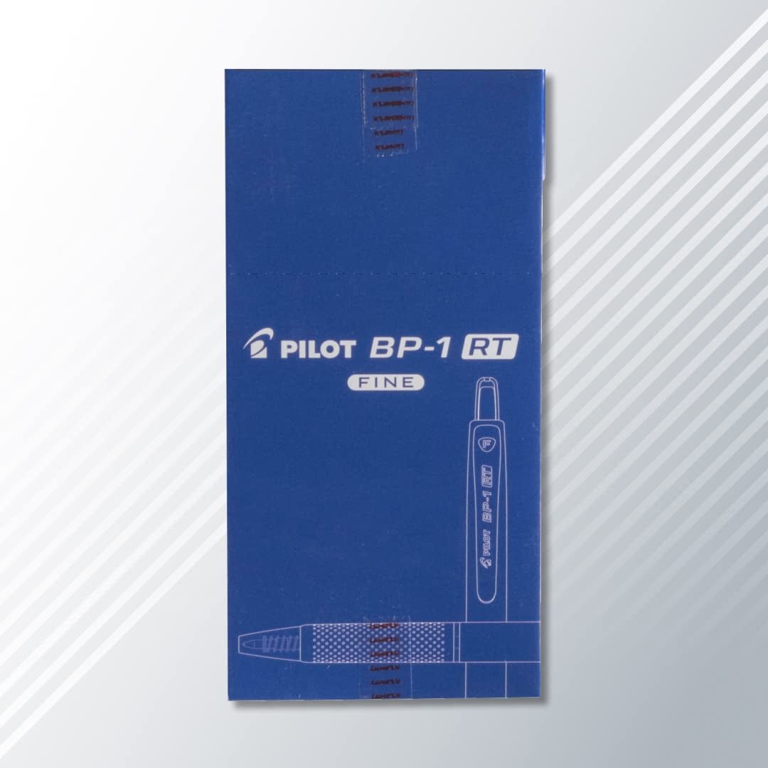 Pilot BP - 1 RT Fine 0.7mm Ball Point Pen Pack Of 20 - SCOOBOO - 1119 - Ball Pen