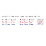 Pilot Frixion Ball Knock Zone 0.5mm Gel Pen - SCOOBOO - LFBKZ - 50EF - FP - Gel Pens