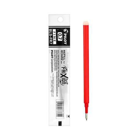 Pilot Frixion Ball Pen 0.7mm Refill - SCOOBOO - BLS-FR7-R - Refills