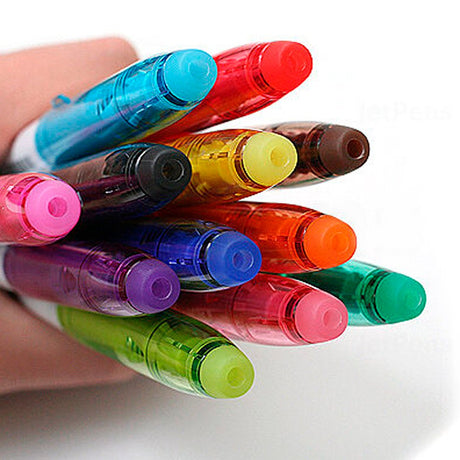 Pilot FriXion Colors Erasable Marker - 6 Color Set - SCOOBOO - SFC - 120M - 12C - Marker