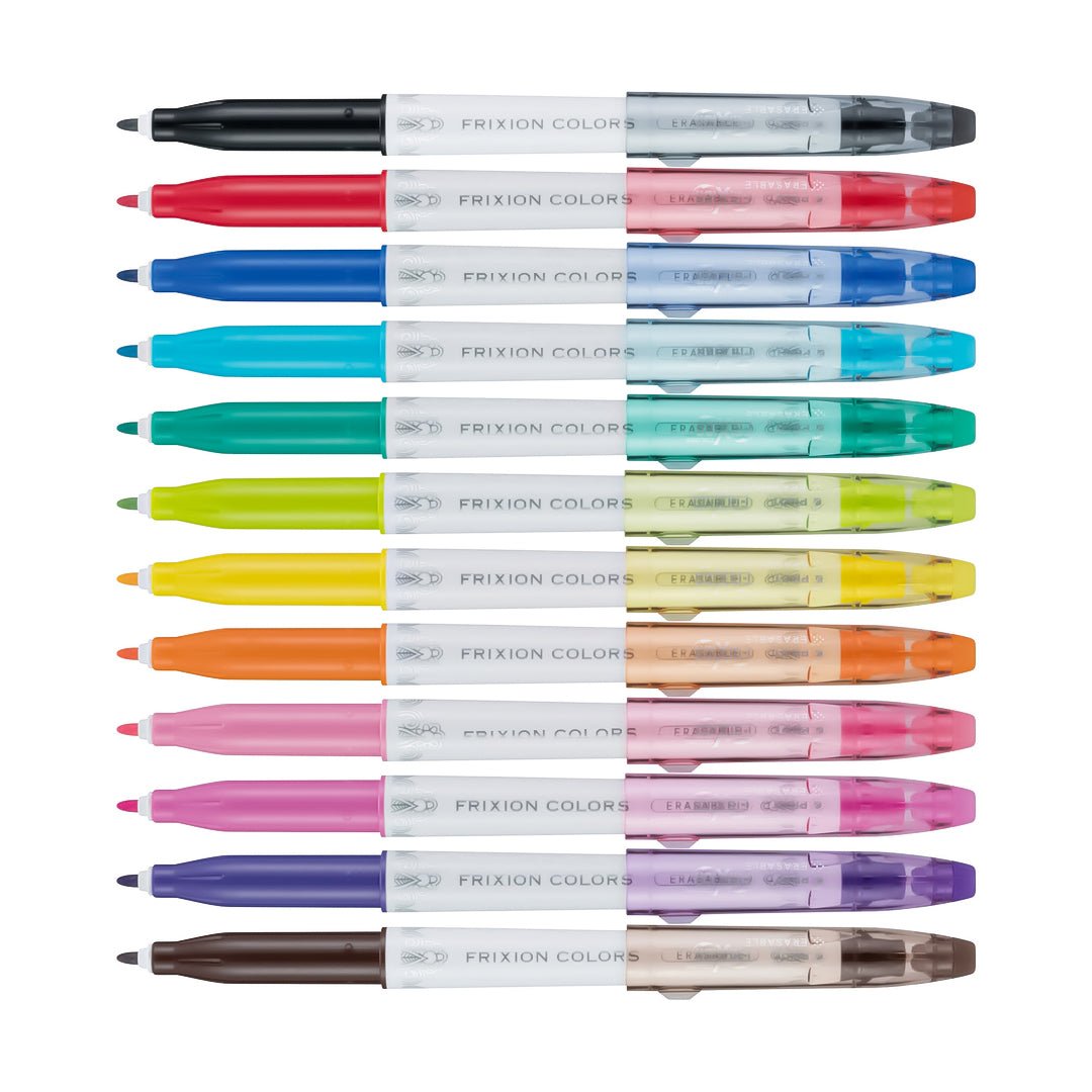 Pilot Frixion Colors Pack Of 12 - SCOOBOO - 862 - Fineliner