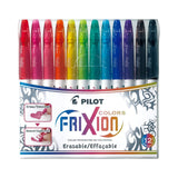 Pilot Frixion Colors Pack Of 12 - SCOOBOO - 862 - Fineliner