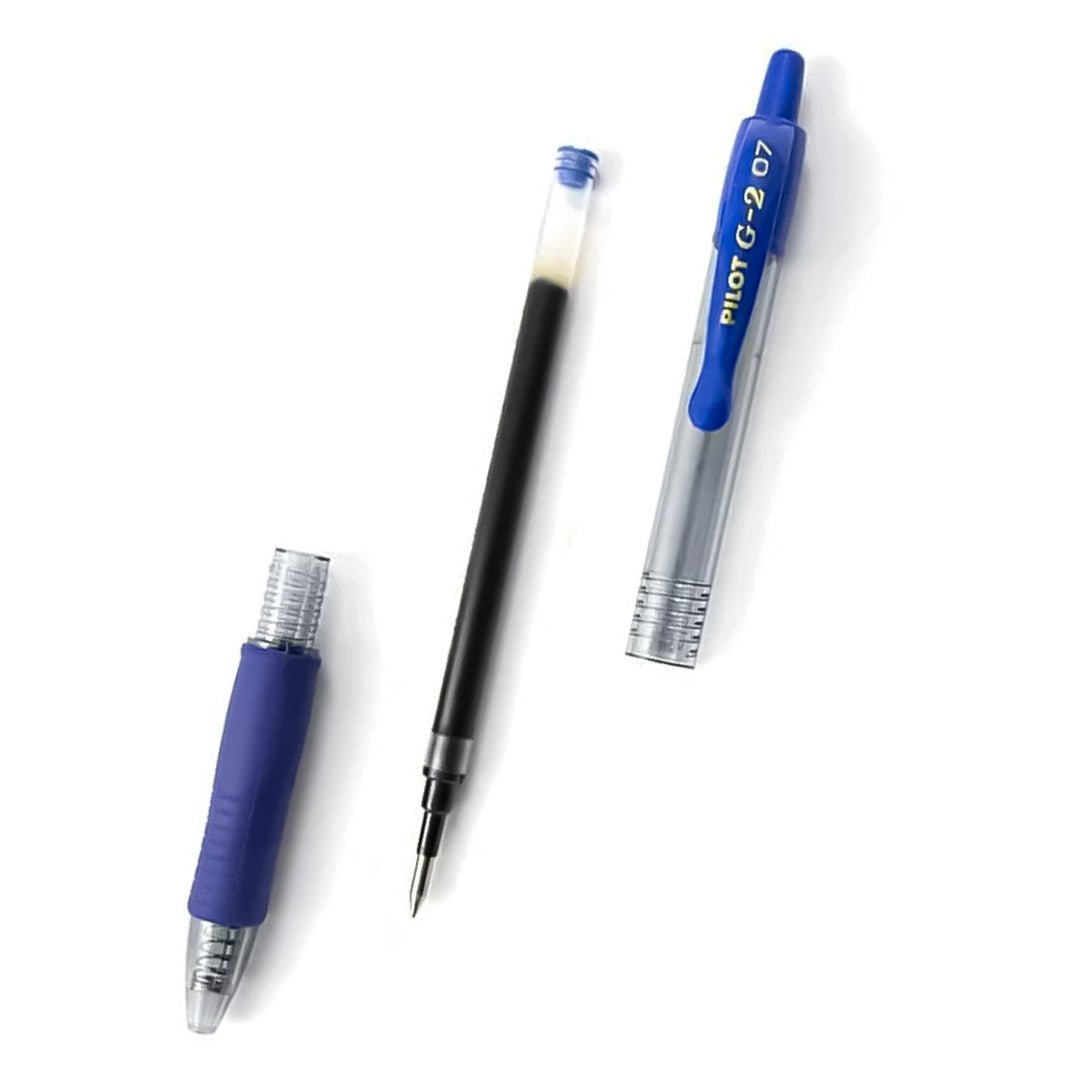 Pilot G2 Gel Ink Roller Ball Pen-Set Of 3 Blue - SCOOBOO - 9000025810 - Roller Ball Pen