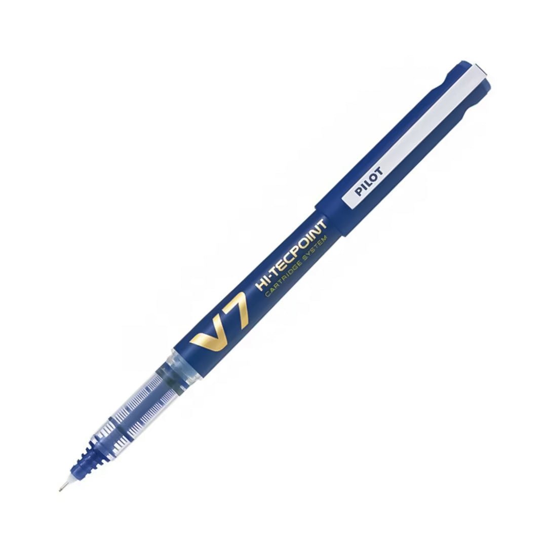 Pilot Hi-techpoint V7 Cartridge System Pen 0.7mm (Pack of 2) - SCOOBOO - 842 - Roller Ball Pen