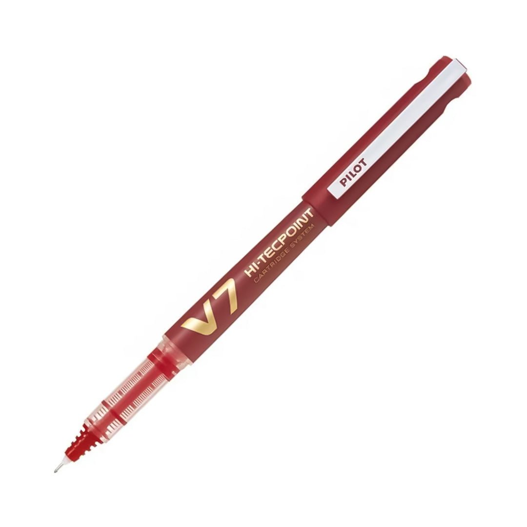 Pilot Hi-techpoint V7 Cartridge System Pen 0.7mm (Pack of 2) - SCOOBOO - 842 - Roller Ball Pen