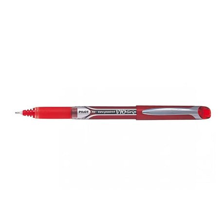 Pilot Hi-tecpoint V10 Grip 1.0mm Roller Ball Pen - SCOOBOO - 127 - Roller Ball Pen