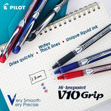 Pilot Hi-tecpoint V10 Grip 1.0mm Roller Ball Pen - SCOOBOO - 127 - Roller Ball Pen