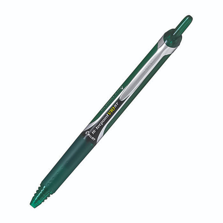 Pilot Hi-TecPoint V10 RT Roller ball Pen - SCOOBOO - 1112-Green - Roller Ball Pen