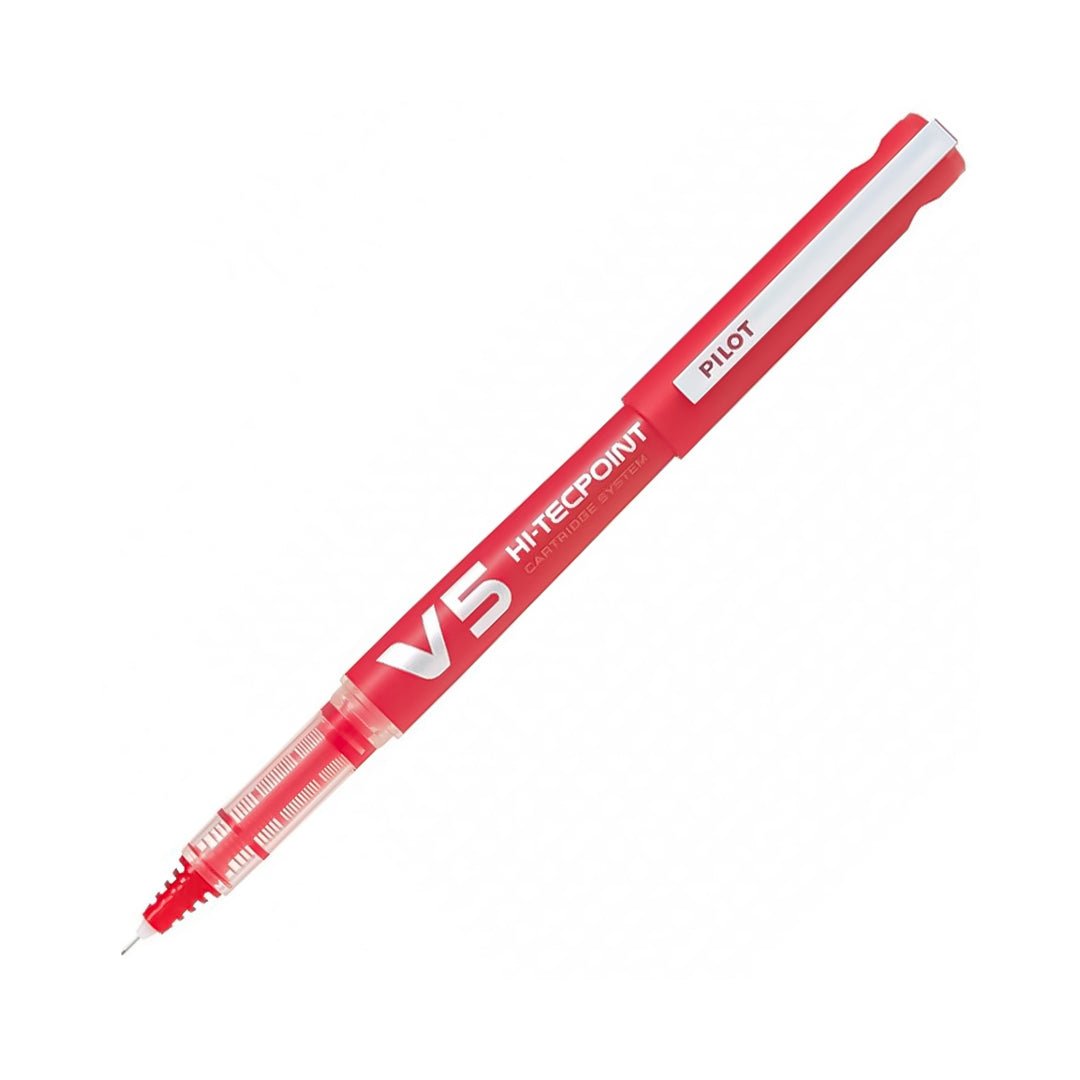 Pilot Hi-Techpoint V5 Catridge-Pen (Set Of 2) – SCOOBOO