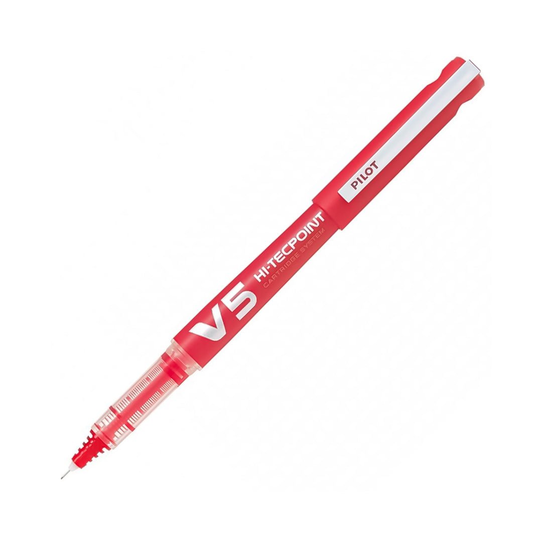 Pilot Hi-Tecpoint V5 Catridge Pen (Pack Of 2) - SCOOBOO - 1104 - Roller Ball Pen