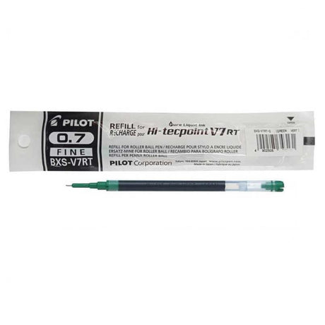 Pilot Hi - Tecpoint V7RT Roller Ball Pen Refills - SCOOBOO - BXS - V7RT - G - Refills