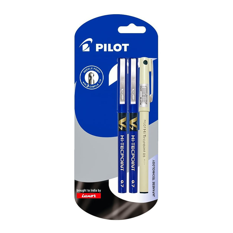 Pilot Hitecpoint 05 & 0.7mm Pack Of 3 - SCOOBOO - 9000014720 - Gel Pens