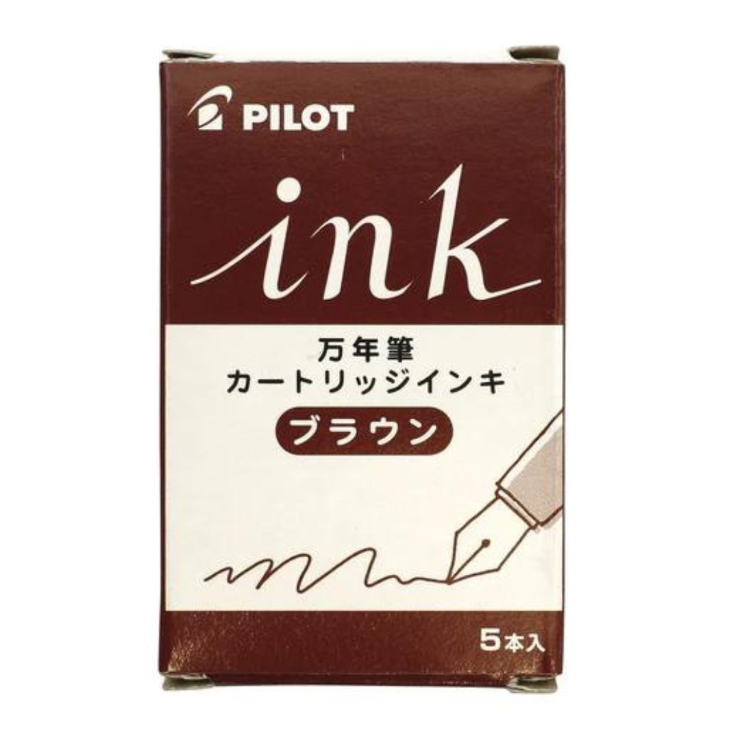 PILOT IRF - 5S Fountain Pen Cartridge Ink (5pcs) - SCOOBOO - IRF - 5S - G - Ink Cartridge