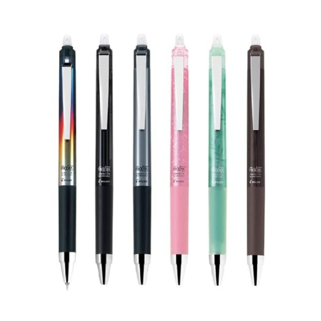 Pilot Japan Frixion Point Knock Design Series Ballpoint Pen - SCOOBOO - LFPK - 25S4D - HGRB - Ball Pen