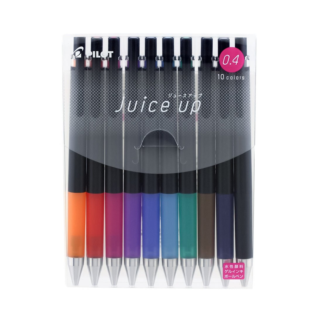 Pilot Knock Gel Ink Extra Fine Ballpoint Pen- Pack of 10 - SCOOBOO