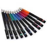 Pilot Knock Gel Ink Extra Fine Ballpoint Pen - Pack of 10 - SCOOBOO - LJP200S4 - 10C - Ball Pen