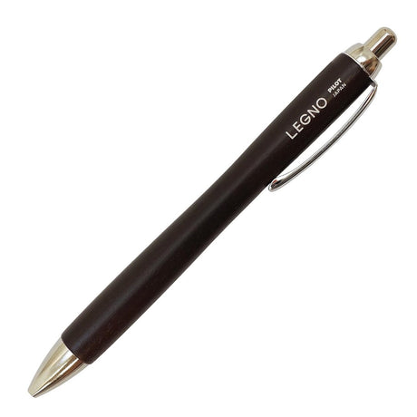 PILOT LENGO Wooden Shaft Oily Black Ink Pen - SCOOBOO - BLE - 1SK - DBN - Ballpoint pen