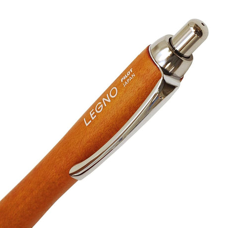 PILOT LENGO Wooden Shaft Oily Black Ink Pen - SCOOBOO - BLE - 1SK - M - Ballpoint pen