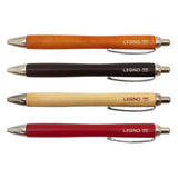 PILOT LENGO Wooden Shaft Oily Black Ink Pen - SCOOBOO - BLE - 1SK - M - Ballpoint pen