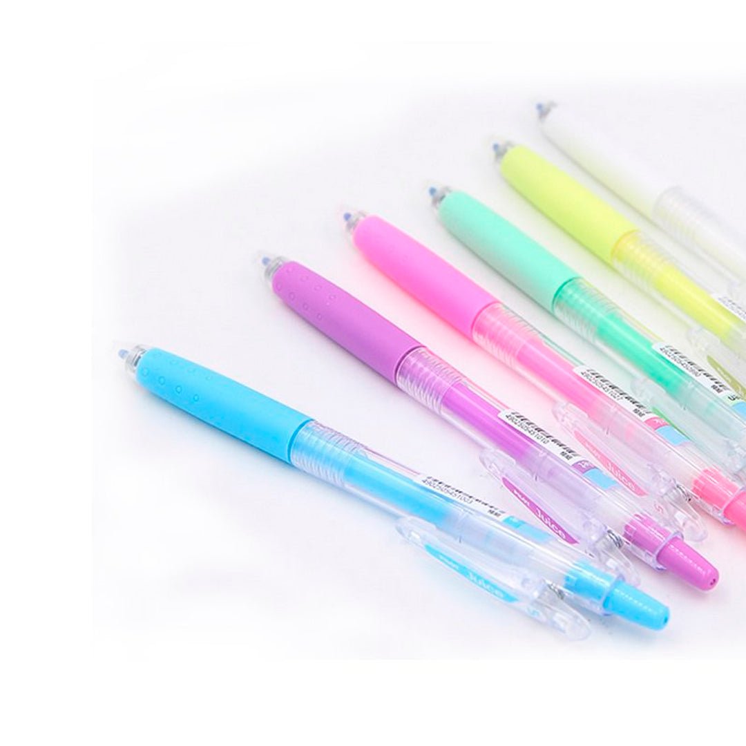 Pilot Pastel 0.5mm Juice Gel Pen - 6 Color Set - SCOOBOO - LJU - 60EF - 6CP - Gel Pens